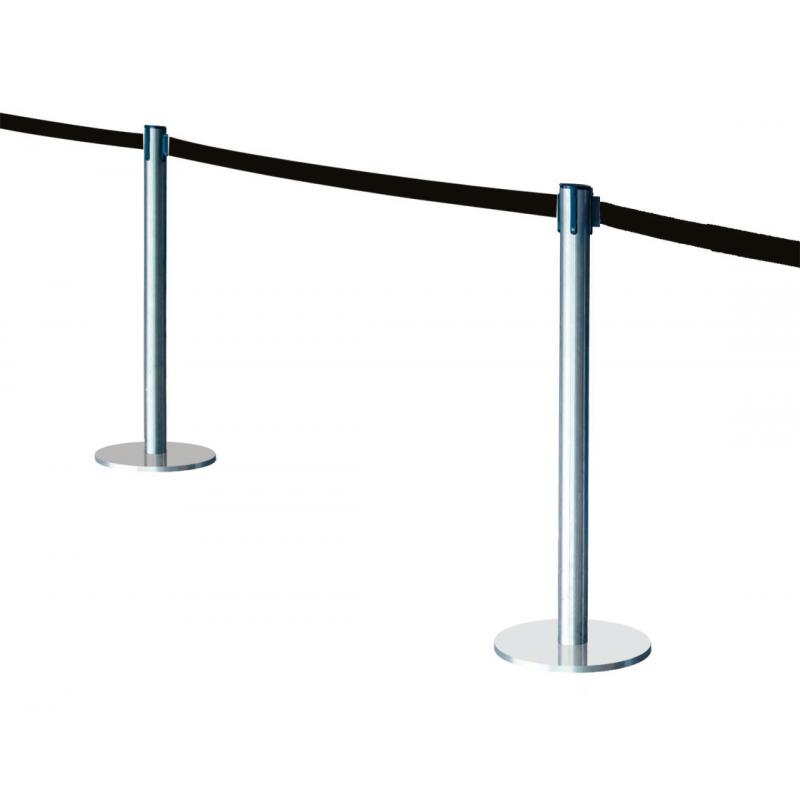 potelets-a-ruban distanciation sociale election mars 2021 Groupe Self Signal