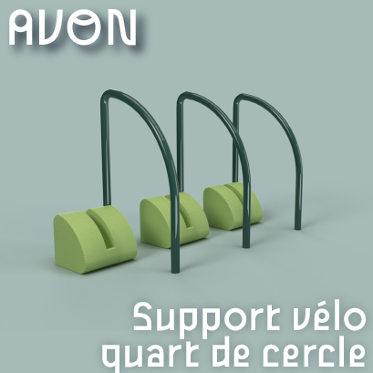 AVON - Support vélo quart de cercle