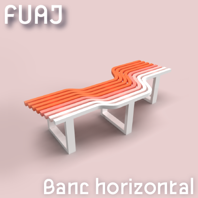 FUAJ - Banc horizontal