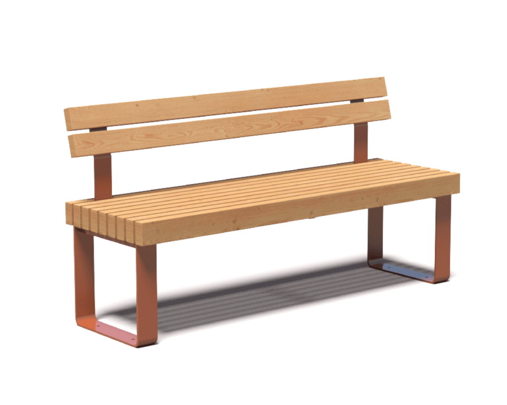 Banc en bois Rudy
