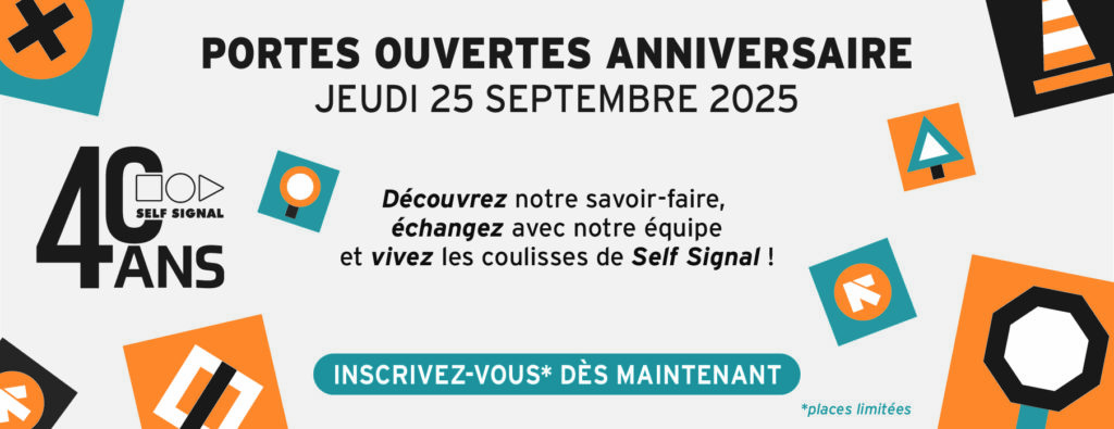 Bannière portes ouvertes self signal