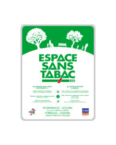 Panneau gamme armor - communication espace public anti tabac