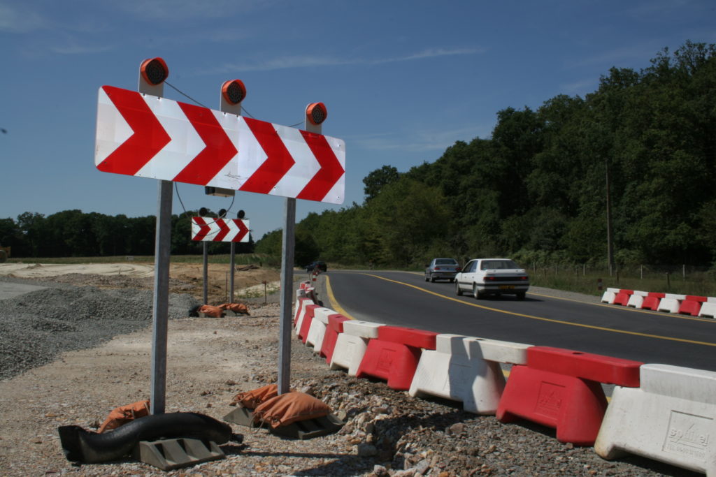 Signalisation routière chantier
