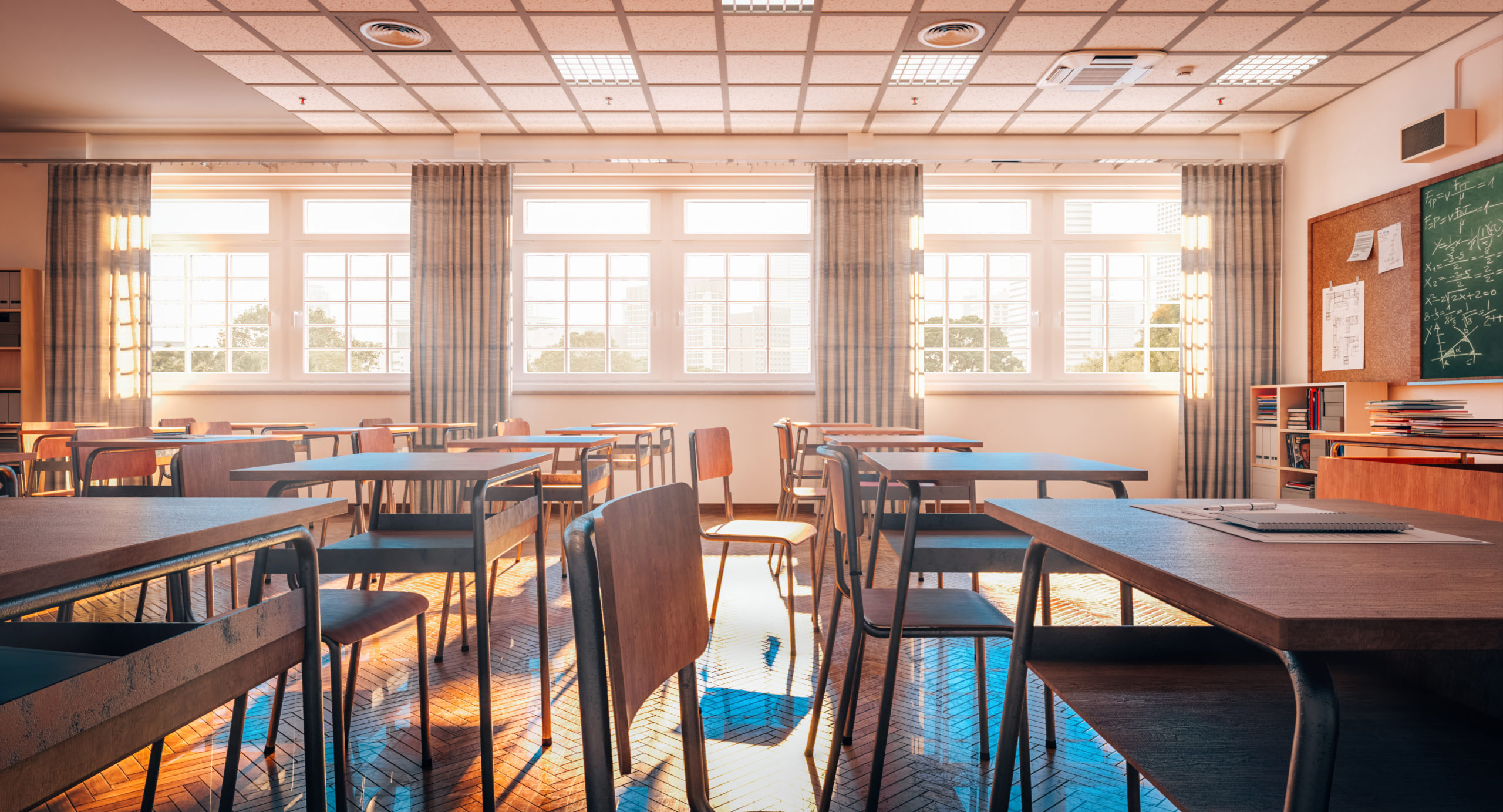 Salle de classe rentrée scolaire